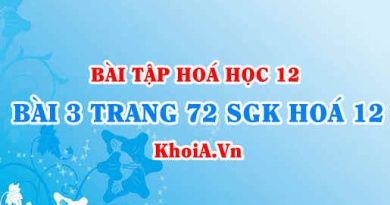 Bài 3 trang 72 SGK Hoá 12: Khái niệm, phân loại, tính chất và ứng dụng của vật liệu POLIME